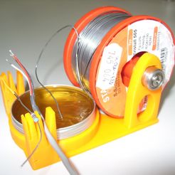 SDC15267.JPG Solder wire rod stand with wires holder