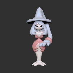 hatterene 1.jpg STL file hatterene pokémon・3D print design to download