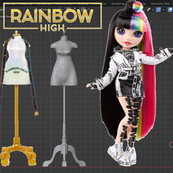 image-9.png Rainbow High Dress Form Mannequin