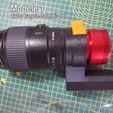 Mocdale 4 bague-coma poe) Adapter with filter holder for Canon lenses and ZWO ASI cameras