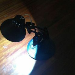 IMG-20161210-WA0023.jpg Free 3D file Snap Together Mini Lamp Lion+led Base・3D print model to download