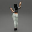Girl-0029.jpg Girl Posing In Short Shirt Showing Belly 3D Print Model