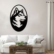 29-01.jpg Wolf Metal Wall Art Laser Cut Files