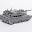 T90_03.jpg Free STL file K-2 Black Panther Tank Model Kit・3D print model to download, FORMBYTE