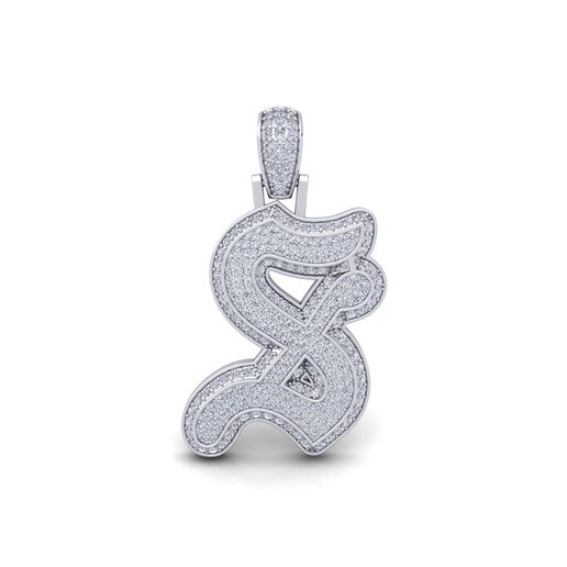 capital latter  S 3d Model and Render 3D model