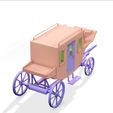 9.jpg CARRIAGE Wagon Wheels WESTERN CARTOON 3D MODEL