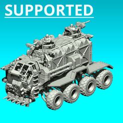 render_4_title.jpg STL file container transport vehicle・3D printer design to download