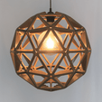 Front-LO.png Geodesic Sphere Lamp Shade