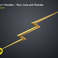 Zeus’s Thunder - Thor: Love and Thunder LA) PLT) ) Zeus’ Thunderbolt - Thor Love and Thunder