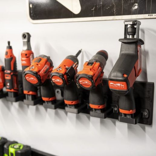 Milwaukee M12 Tool Holder Wall Mounted (5 Varieties)