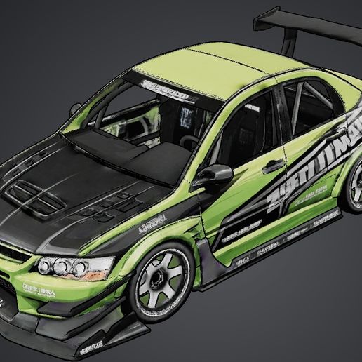 THE ILLvolution DUO – 2pack JDM Lancer Evolution’s
