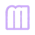 m_Low_case.stl heinrich - alphabet font - cookie cutter