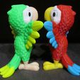 Cute-Parrot-5.jpg Cute Parrot (Easy print and Easy Assembly)