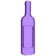 stampVino.stl CORTANTE + ESTAMPA VINO / WINE CUTTER + STAMP