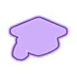 hat (12).stl 2026 Graduation Cookie Cutter Set