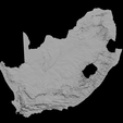 1.png Topographic Map of South Africa – 3D Terrain