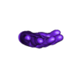 left hand.stl Cartoon dog SCP 3d model, toy, Trevor Henderson