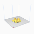 h9.png Foglia di quercia nana - Modello artigianale artificiale in EVA