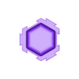 Interlocking hexagons - 60width-100height.stl Cubes hexagonaux à emboîtement