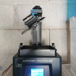 STL file Photon Mono X2 Bed Vertical Mount on Z Axis 🛏️・Model to download  and 3D print・Cults