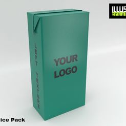 Juice Pack-01.jpg Archivo 3D Paquete de Jugo・Diseño de impresión en 3D para descargar