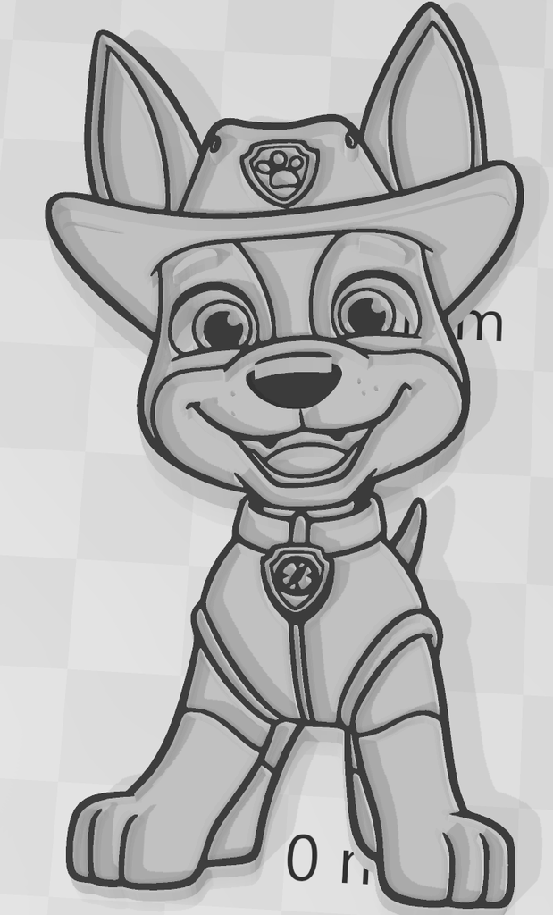 Download free STL file Paw Patrol Ranger - Cookie Cutter and Model to 3D print ・ Cults
