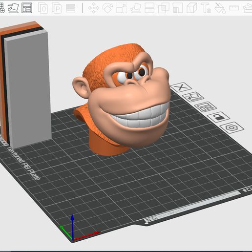 donkey-konk-8.jpg 🦍🔥 Donkey Kong - Urban Vibes - Fan Art 🔥🦍 - (Multiparts / 3MF)