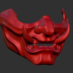 MENGU2.jpg Archivo STL MASCARA MENGU・Diseño de impresora 3D para descargar