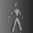kazuyaparts.jpg Kazuya Mishima Fan Art Statue 3d Printable