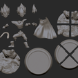 Preview9.png Archivo STL Kid Vegeta・Diseño de impresora 3D para descargar, Bley_3D_Arts