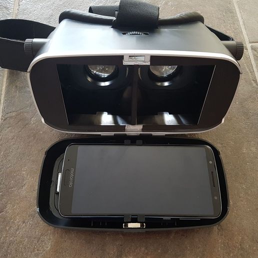 Shinecon VR phone holder 3D model