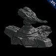 28.png Tanks & Turrets – 3D Printable Set