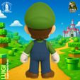 93.jpg Luigi - Super Mario Fan Art 3D Model