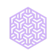 8.stl Geometrische Untersetzer