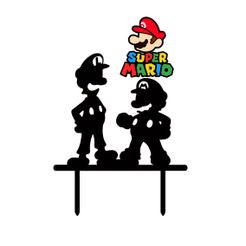 4.jpg Archivo STL CAKE TOPPER ADORNO TORTA - SUPER MARIO BROS - Mario & Luigi・Objeto imprimible en 3D para descargar