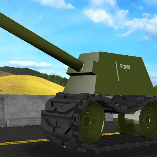 Tonk Meme Tank Model Kit 3D model