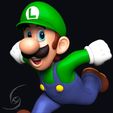 1.jpg Luigi STL 3D print figure