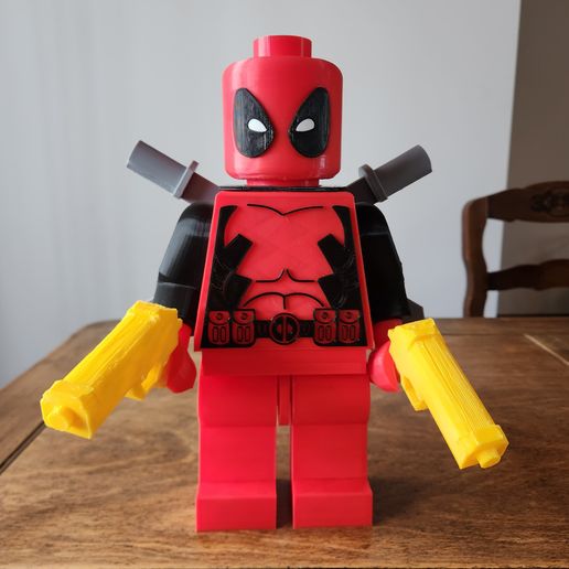 🧱 DeadPool Figure・ STL File for 3D printing・Cults