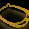 facial saginau final-Temp0038.png Free STL file COVID 19 face detector virus crown (no elastic required)・3D print design to download