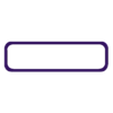Window trim Camper Front.stl Fichier STL Camper Van style années 1980 pour 1/10 RC・Plan pour imprimante 3D à télécharger