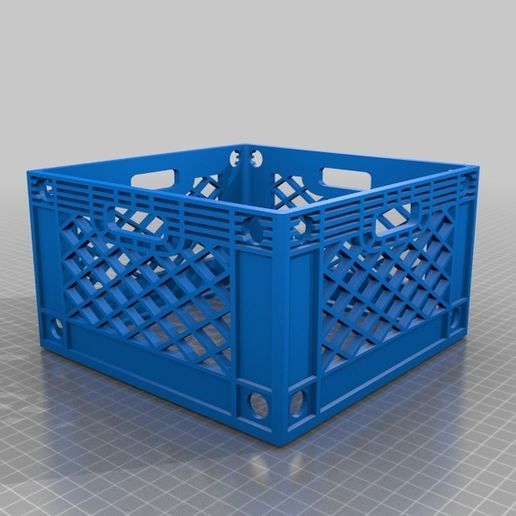 🥛 customizable milk crate storage, project box, rasberry pi, beaglebone ...