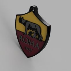 RomaKeychain.jpg STL file ROMA・3D printer model to download
