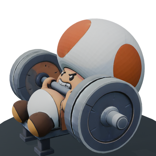 🍄 TOAD・ STL File for 3D printing・Cults