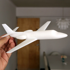 Capture d’écran 2017-04-25 à 19.12.47.png Free STL file Easy to print Cessna Citation SII 1/64 aircraft scale model・3D printable object to download