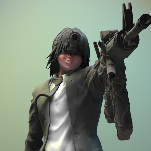 🔫 Gun Devil - Chainsaw man・ 3D File for ・Cults