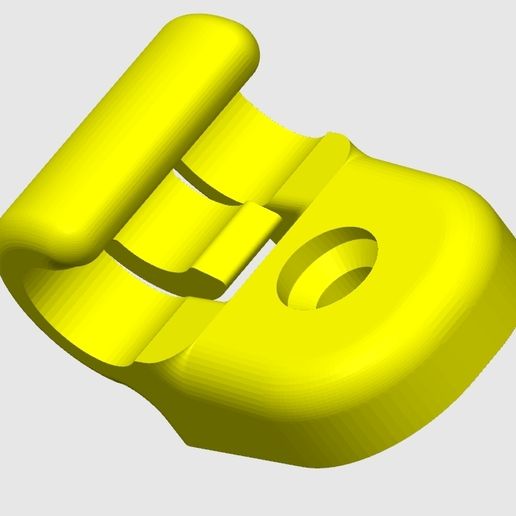 Sun Visor Clip / Bracket — Galloper & Mitsubishi Pajero/Montero (short) — 3D Printable (PETG recommended)