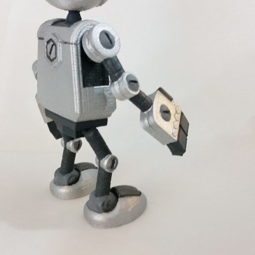 Clank_Figure_-_Ratchet___Clank_3D_print.jpg Фигурка Кланка - Ratchet & Clank