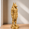 04-gold.png Anubis STL & 3MF – vier Größen, Bambu Lab A2L/P2S | FehnFactory