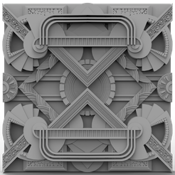 Exotic-Panel-2.png Modelo 3D Archivo STL para CNC Router/Laser & Impresora 3D Exotic Panel 2