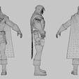 Wireframe.png Taskmaster Lowpoly Rigged